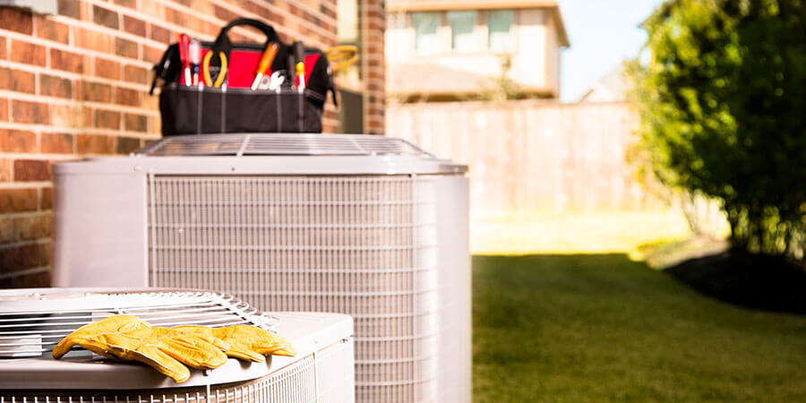 tools on AC unit